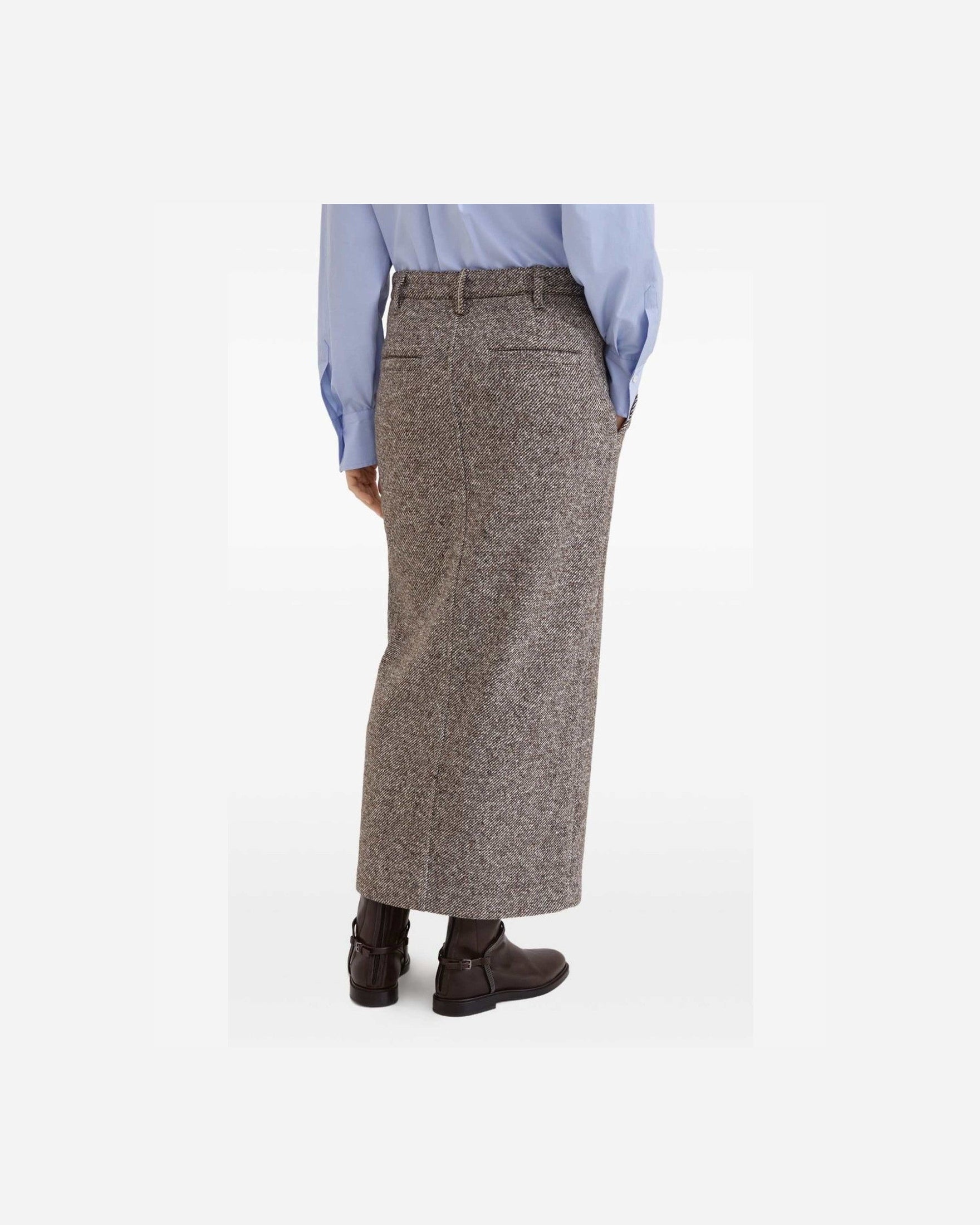 Brunello Cucinelli Brown Skirt Glam Steals