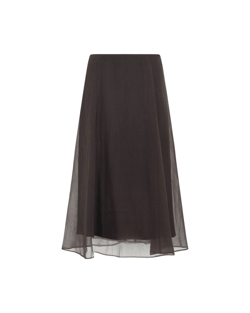 Brunello Cucinelli Brown Skirt Glam Steals