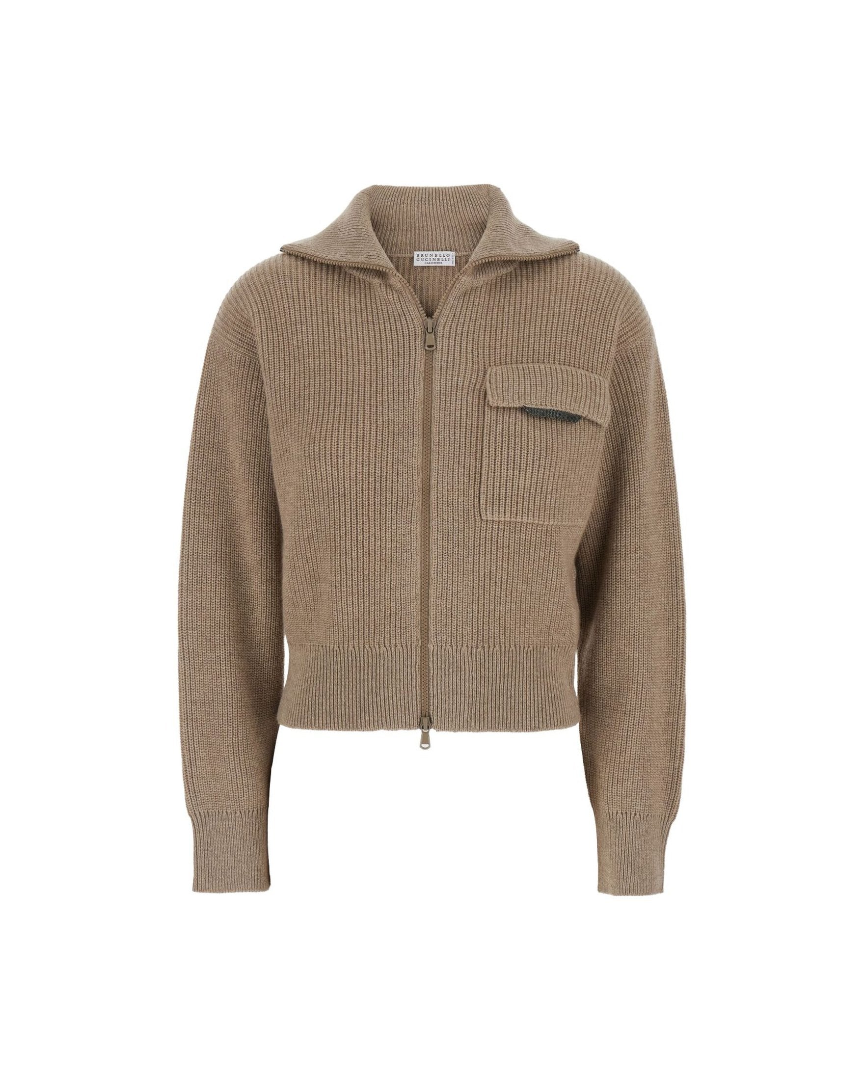 Brunello Cucinelli Brown Sweater Glam Steals