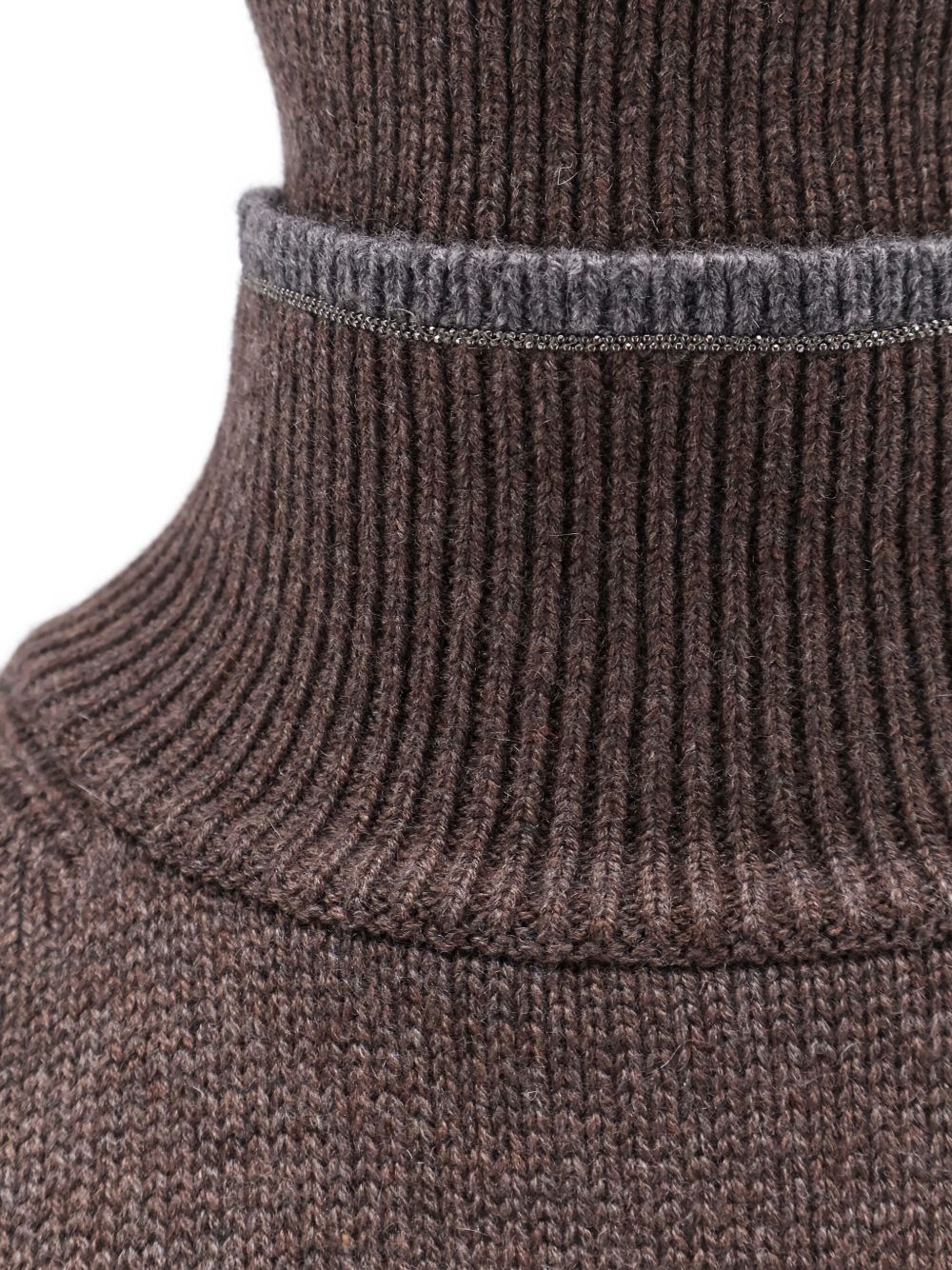 Brunello Cucinelli Brown Sweater Glam Steals