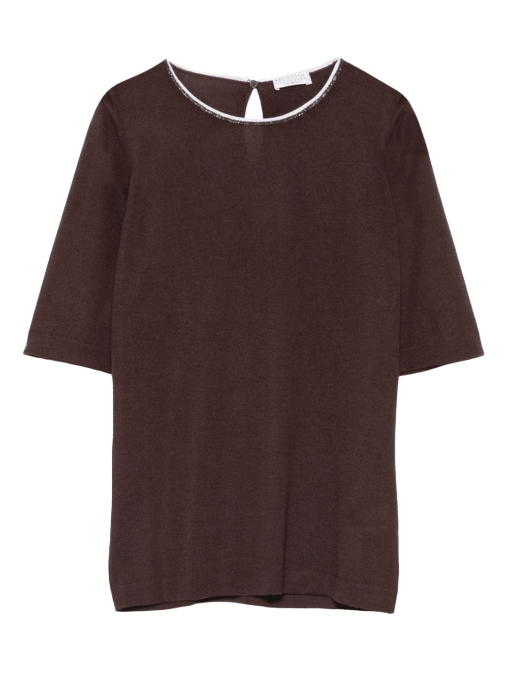 Brunello Cucinelli Brown Sweater Glam Steals