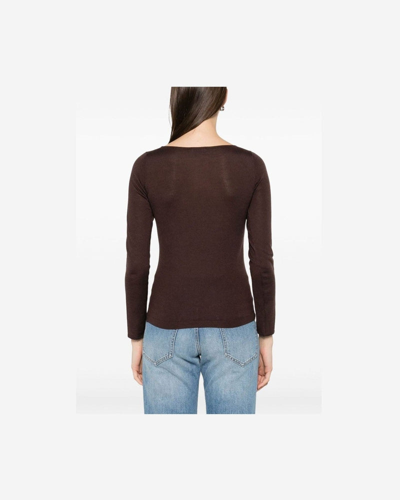 Brunello Cucinelli Brown Sweater Glam Steals