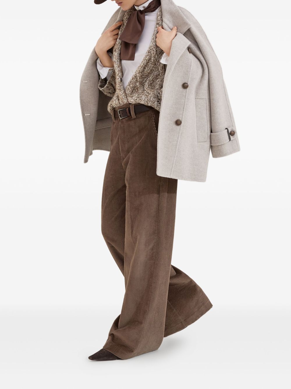 Brunello Cucinelli Brown Trouser Glam Steals