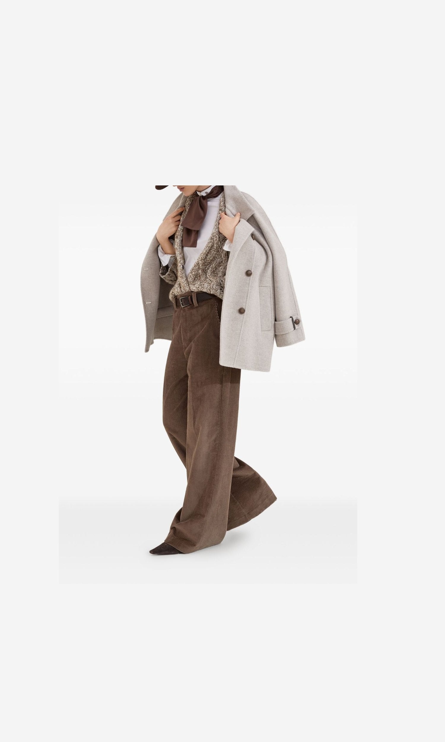 Brunello Cucinelli Brown Trouser Glam Steals