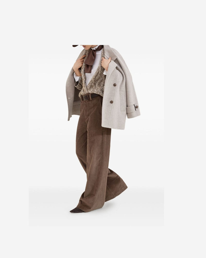 Brunello Cucinelli Brown Trouser Glam Steals