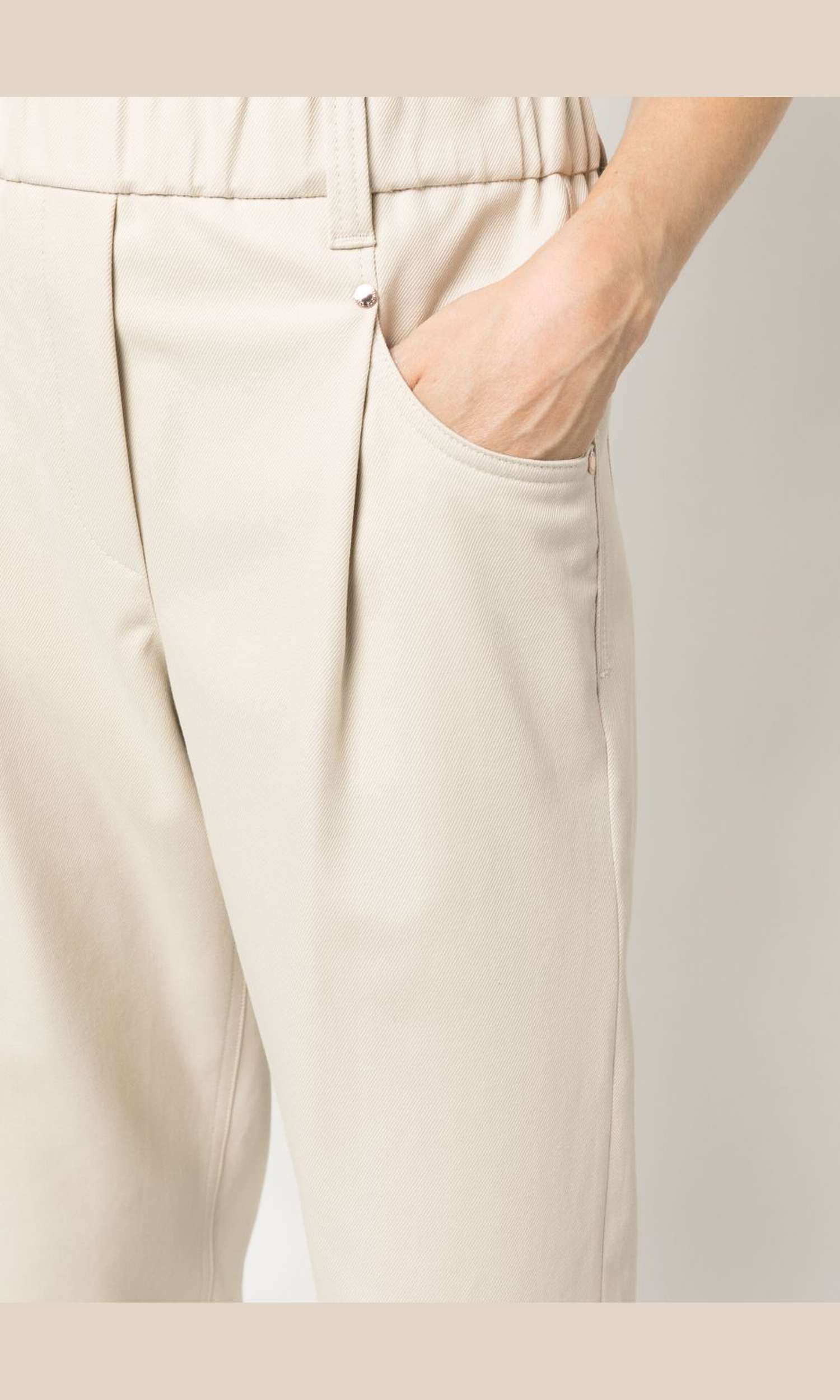 Brunello Cucinelli Brown Trouser Glam Steals
