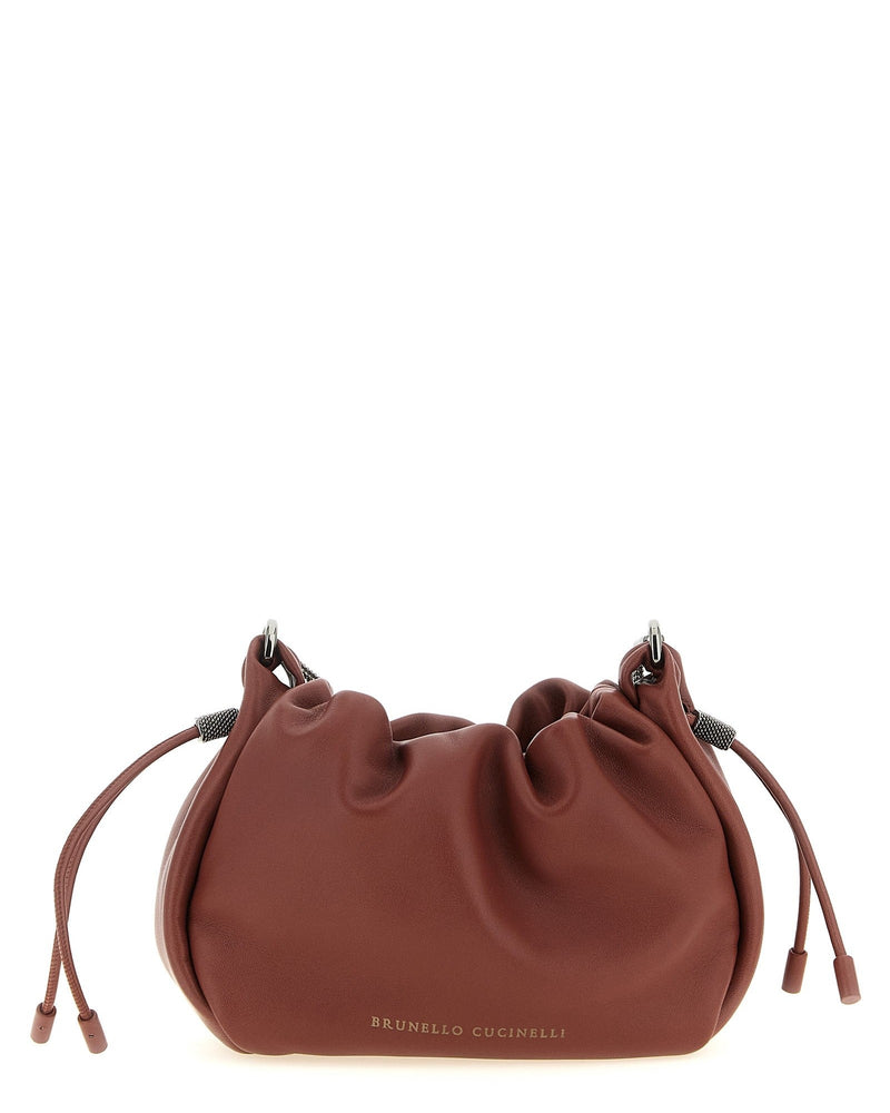 Brunello Cucinelli Bucket Mellow Mini Crossbody Bag Glam Steals