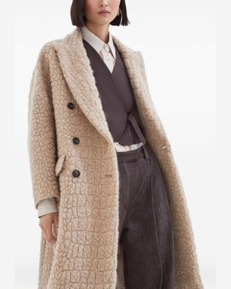 Brunello Cucinelli Camel Coat Glam Steals