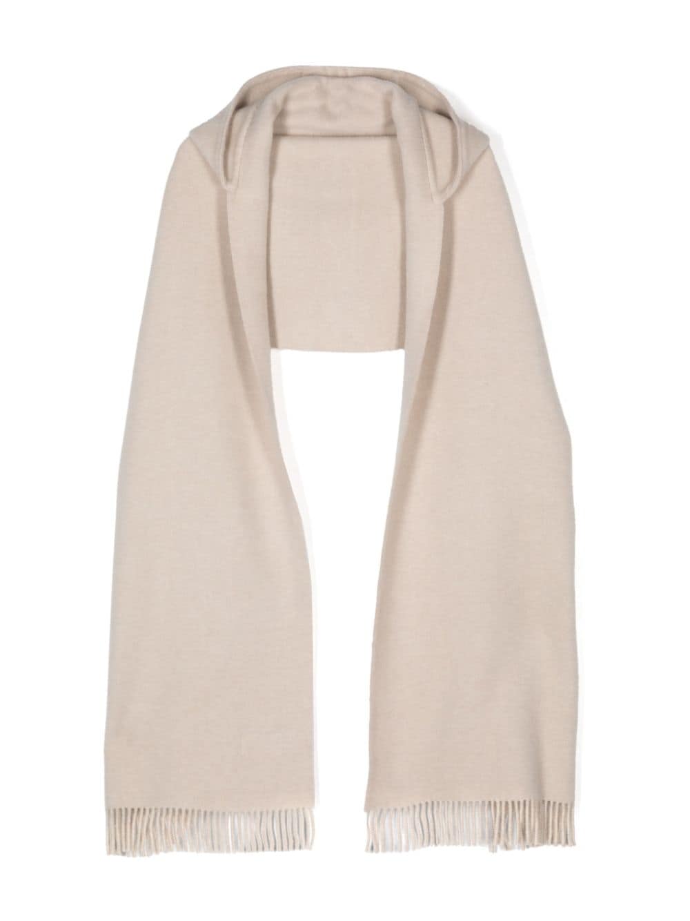 Brunello Cucinelli Cashmere Blend Hooded Scarf Glam Steals