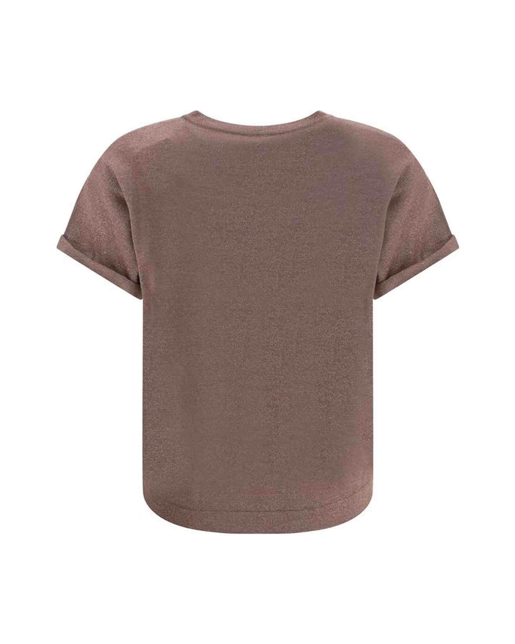 Brunello Cucinelli Cashmere Glitter T-Shirt Glam Steals