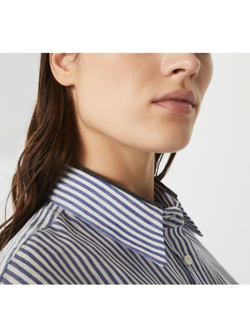 Brunello Cucinelli Clear Blue Shirt Glam Steals