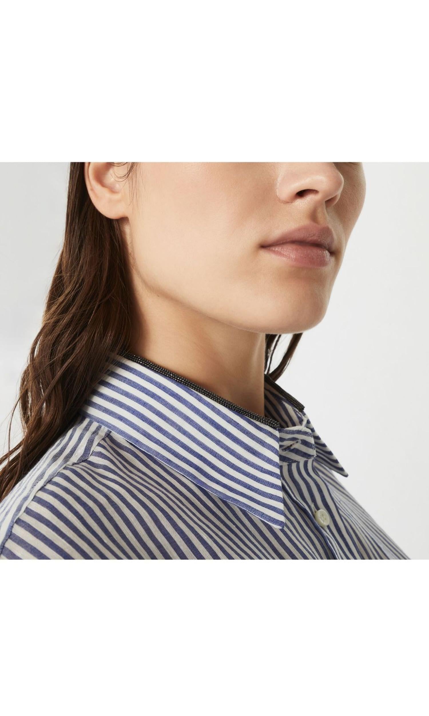 Brunello Cucinelli Clear Blue Shirt Glam Steals