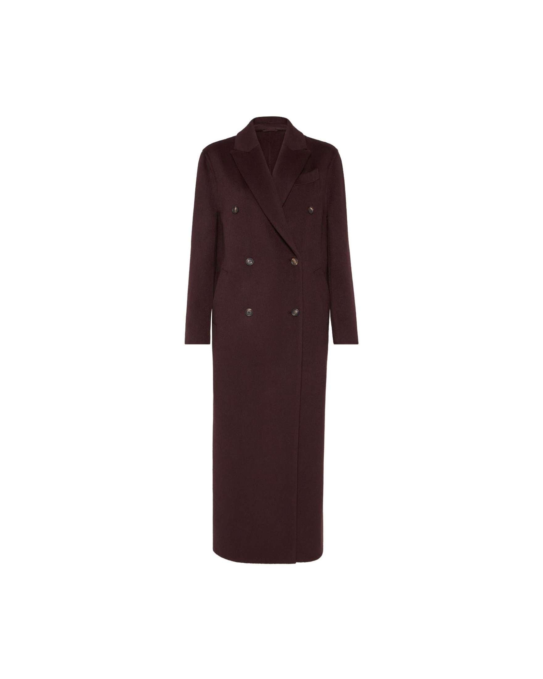Brunello Cucinelli Coat Bordeaux Glam Steals