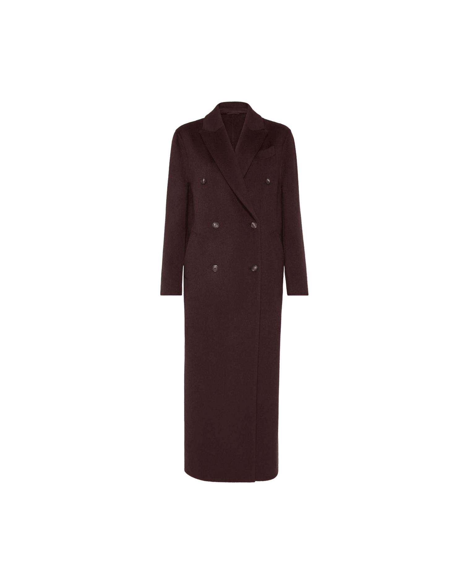 Brunello Cucinelli Coat Bordeaux Glam Steals