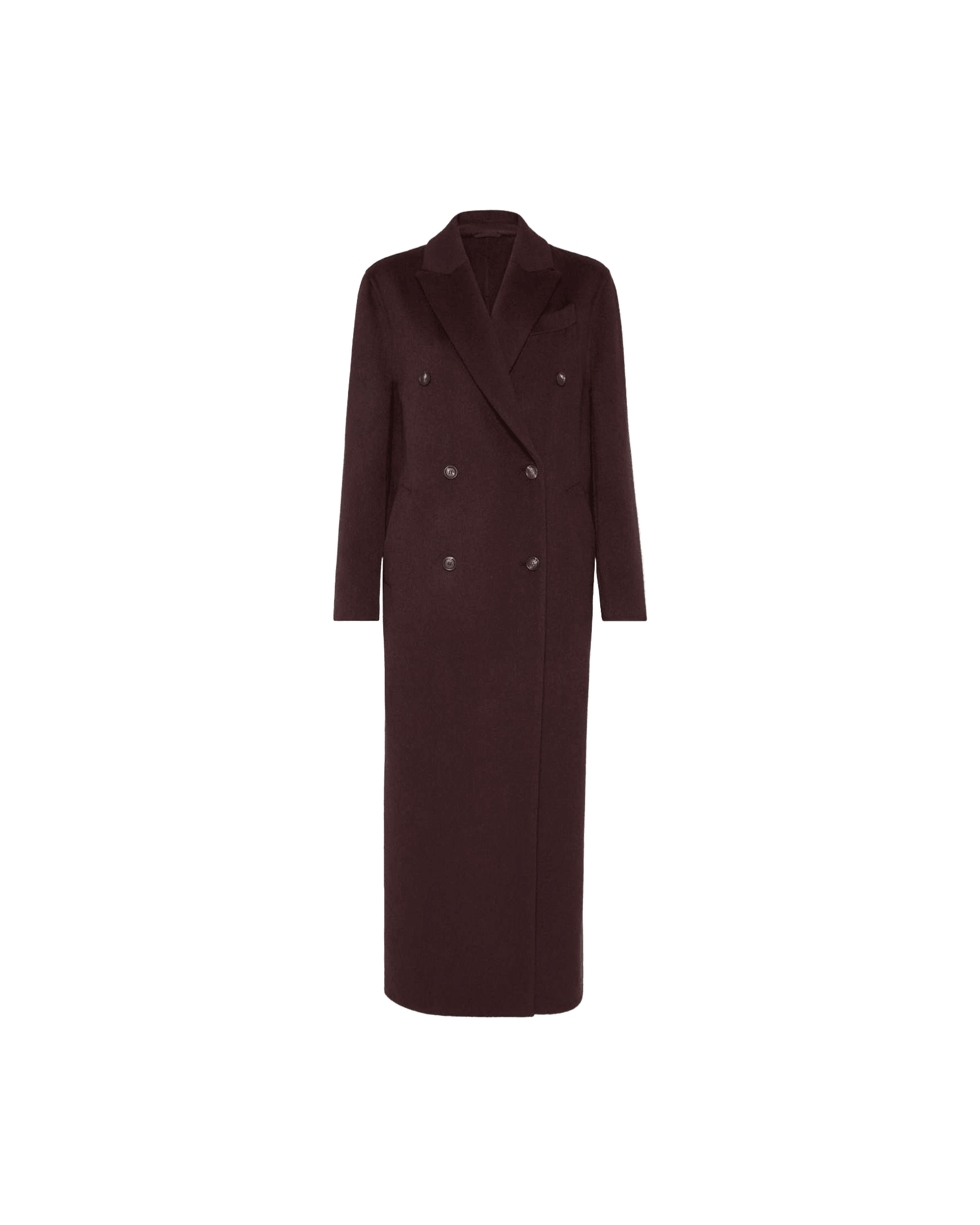 Brunello Cucinelli Coat Bordeaux Glam Steals