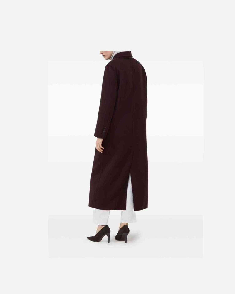 Brunello Cucinelli Coat Bordeaux Glam Steals