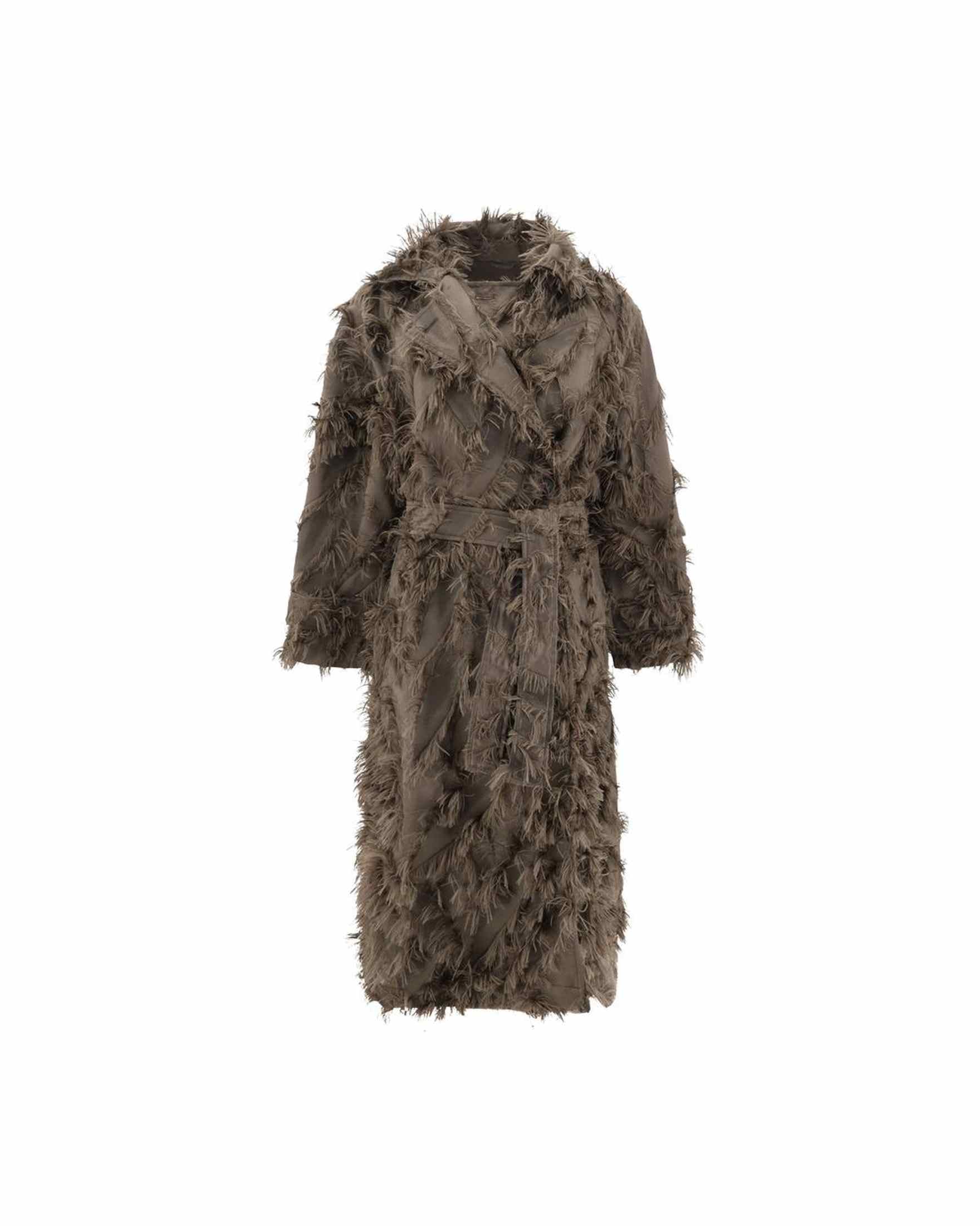 Brunello Cucinelli Coat With Fur Details Glam Steals
