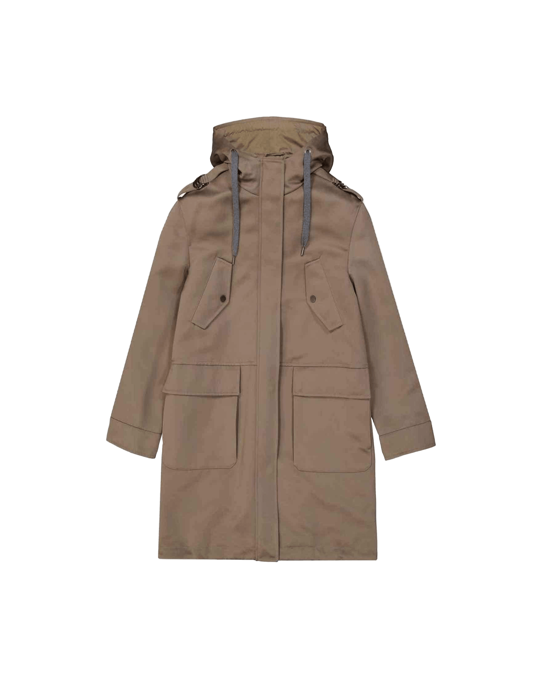 Brunello Cucinelli Cotton Blend Parka Glam Steals