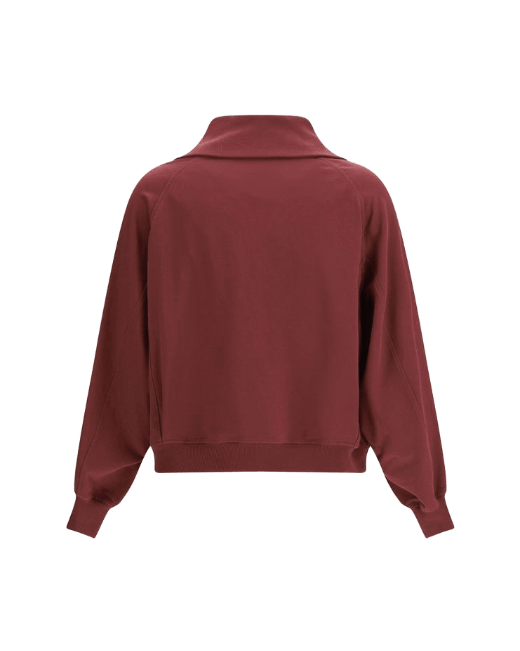 Brunello Cucinelli Cotton Bordeaux Cardigan Glam Steals