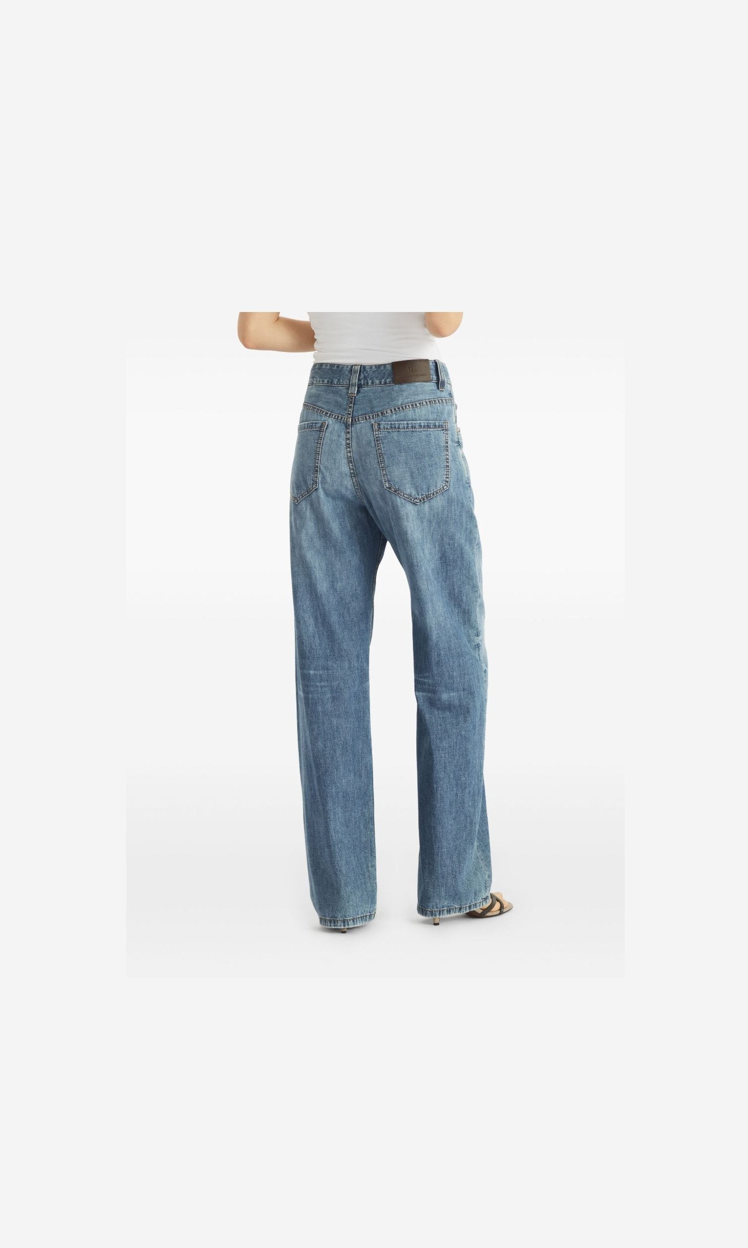Brunello Cucinelli Cotton Boyfriend Jeans Glam Steals