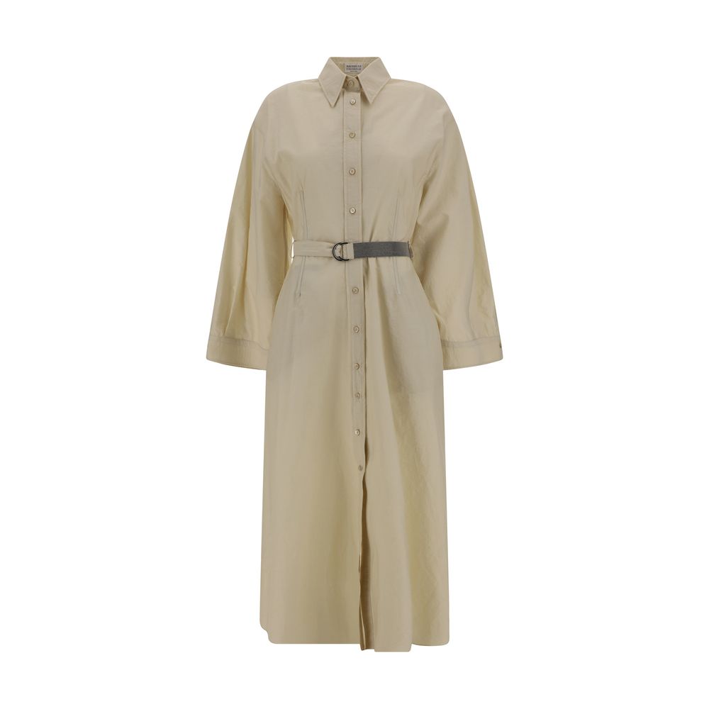 Brunello Cucinelli Cotton Long Dress Glam Steals