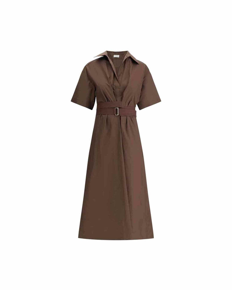 Brunello Cucinelli Cotton Long Dress Glam Steals