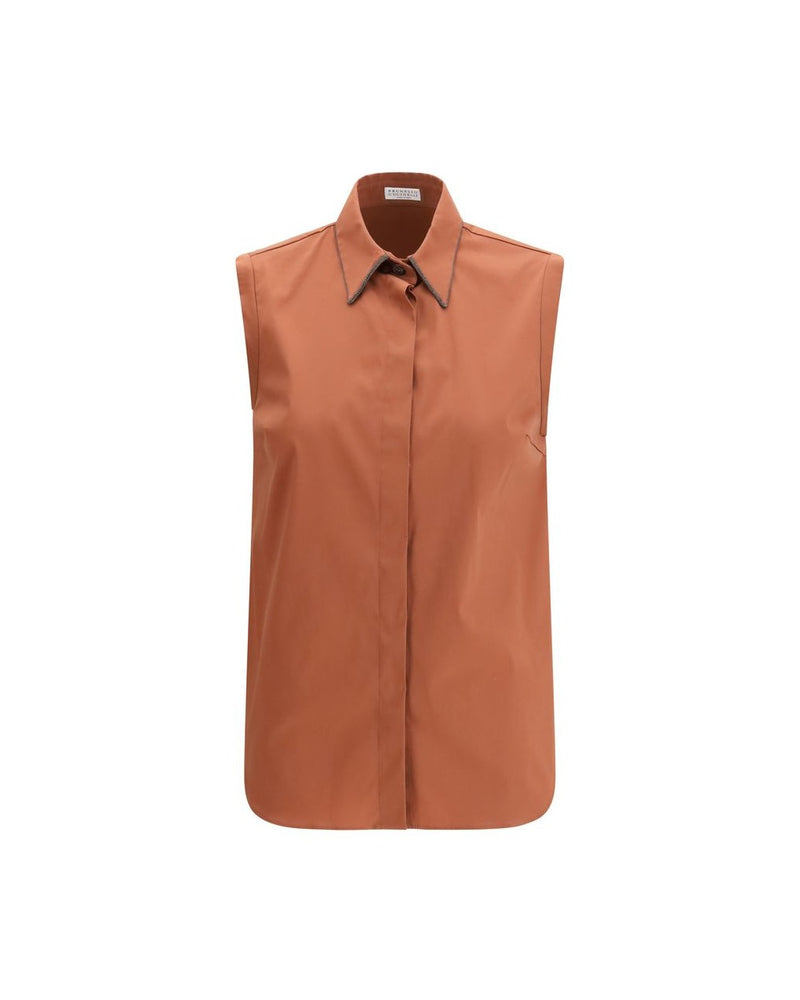 Brunello Cucinelli Cotton Shirt Glam Steals