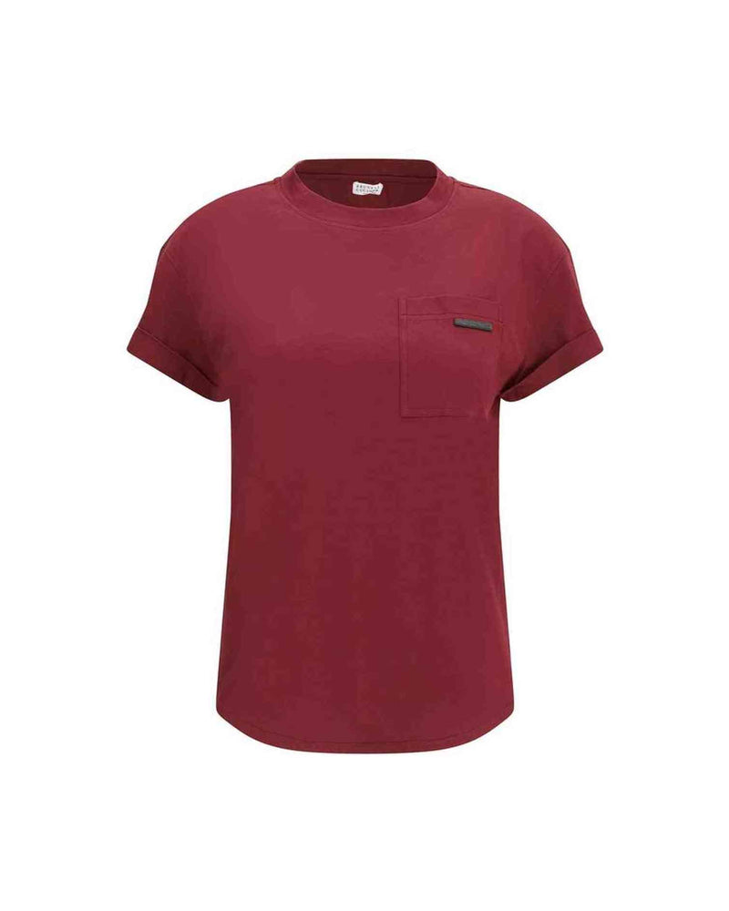 Brunello Cucinelli Cotton T-Shirt Glam Steals