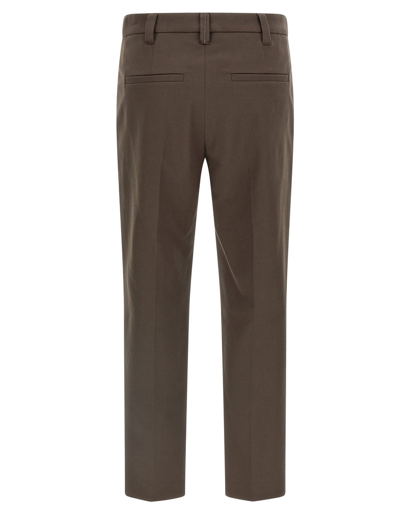 Brunello Cucinelli Cotton Trouser Glam Steals