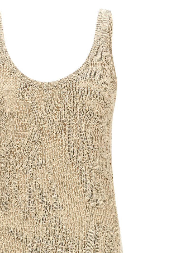Brunello Cucinelli Crochet Dress Glam Steals