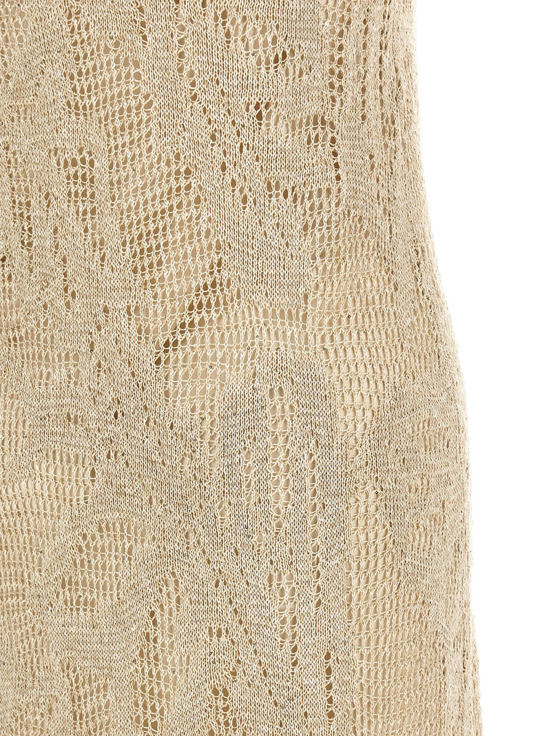 Brunello Cucinelli Crochet Dress Glam Steals