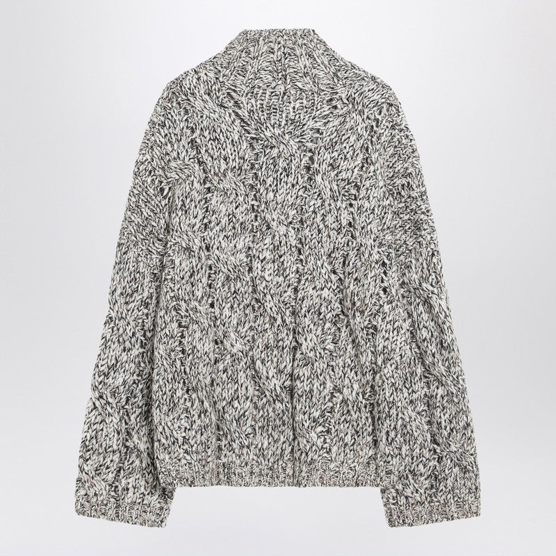 Brunello Cucinelli Dazzling Chiné Cashmere Blend Sweater Glam Steals