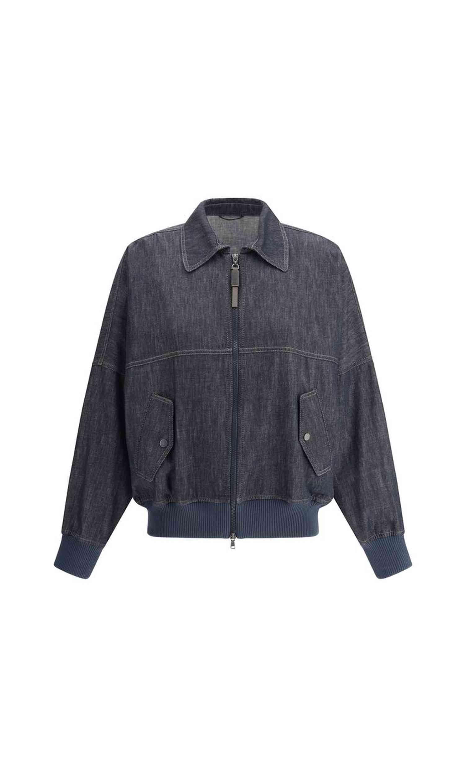 Brunello Cucinelli Denim Jacket Glam Steals