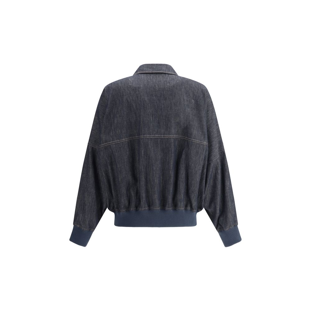 Brunello Cucinelli Denim Jacket Glam Steals