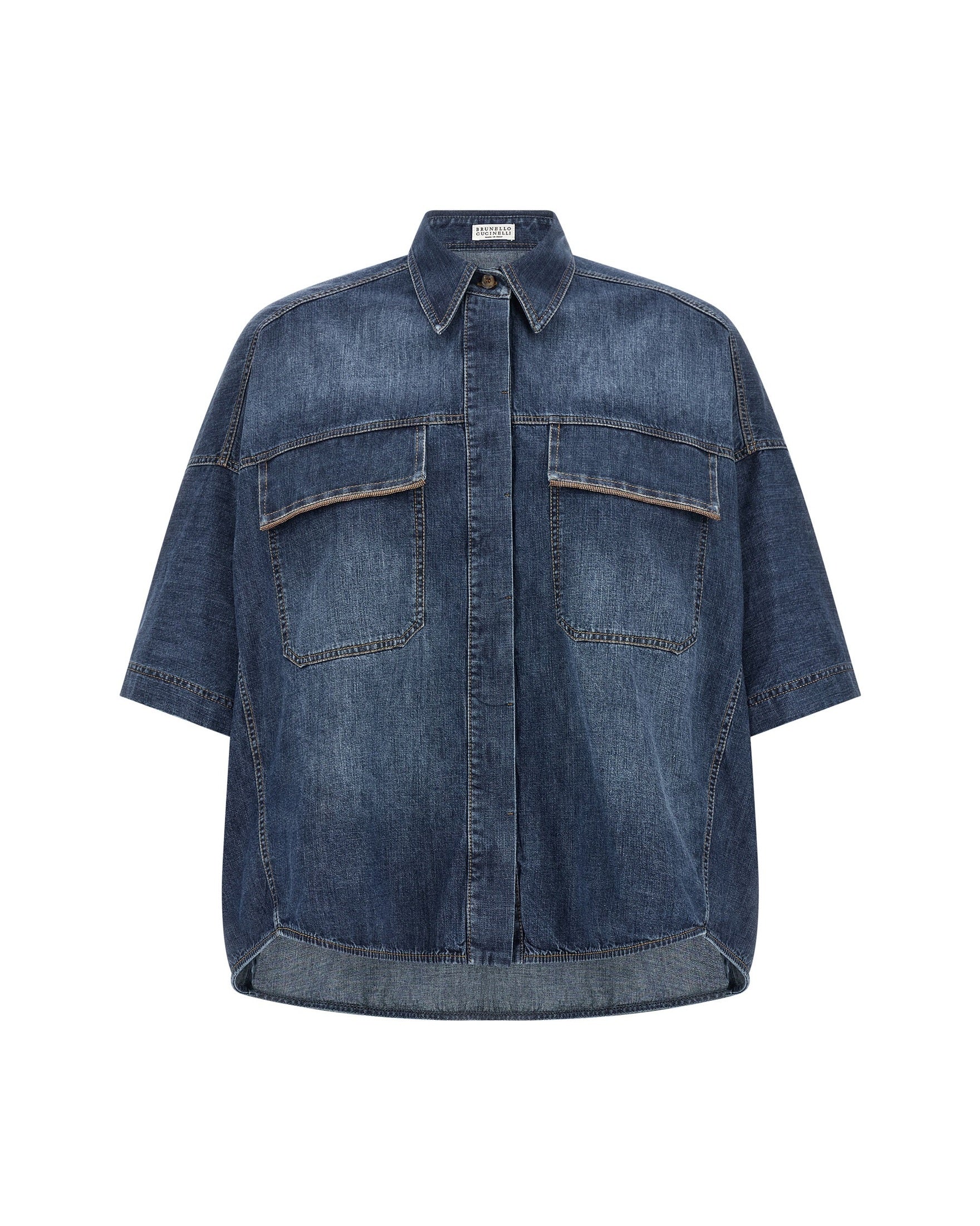 Brunello Cucinelli Denim Lightweight Shirt