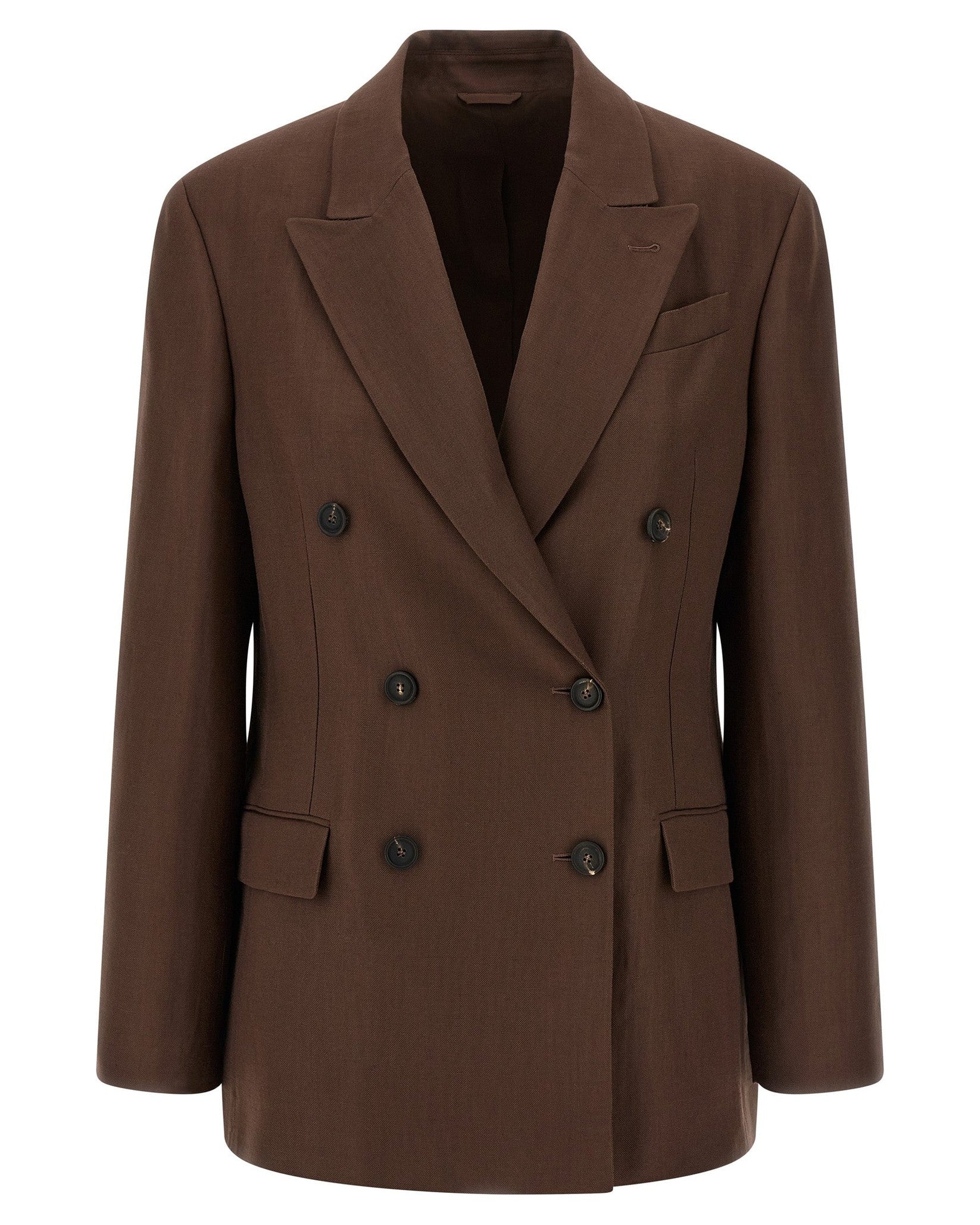 Brunello Cucinelli Double Breasted Blazer Glam Steals
