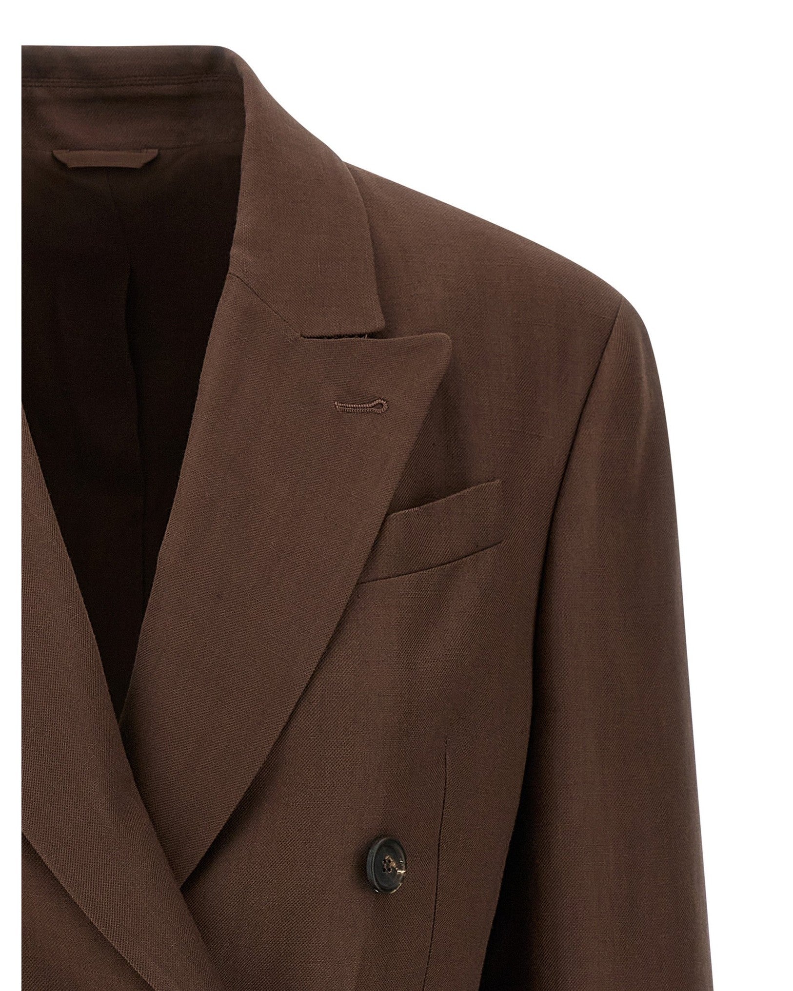 Brunello Cucinelli Double Breasted Blazer Glam Steals
