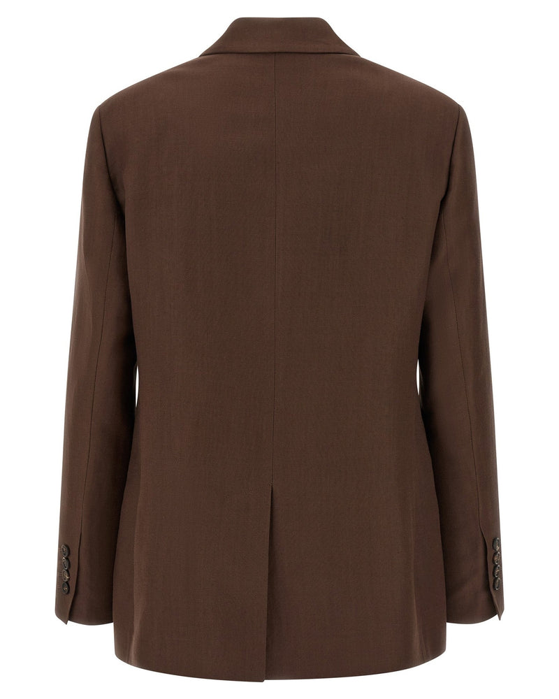 Brunello Cucinelli Double Breasted Blazer Glam Steals