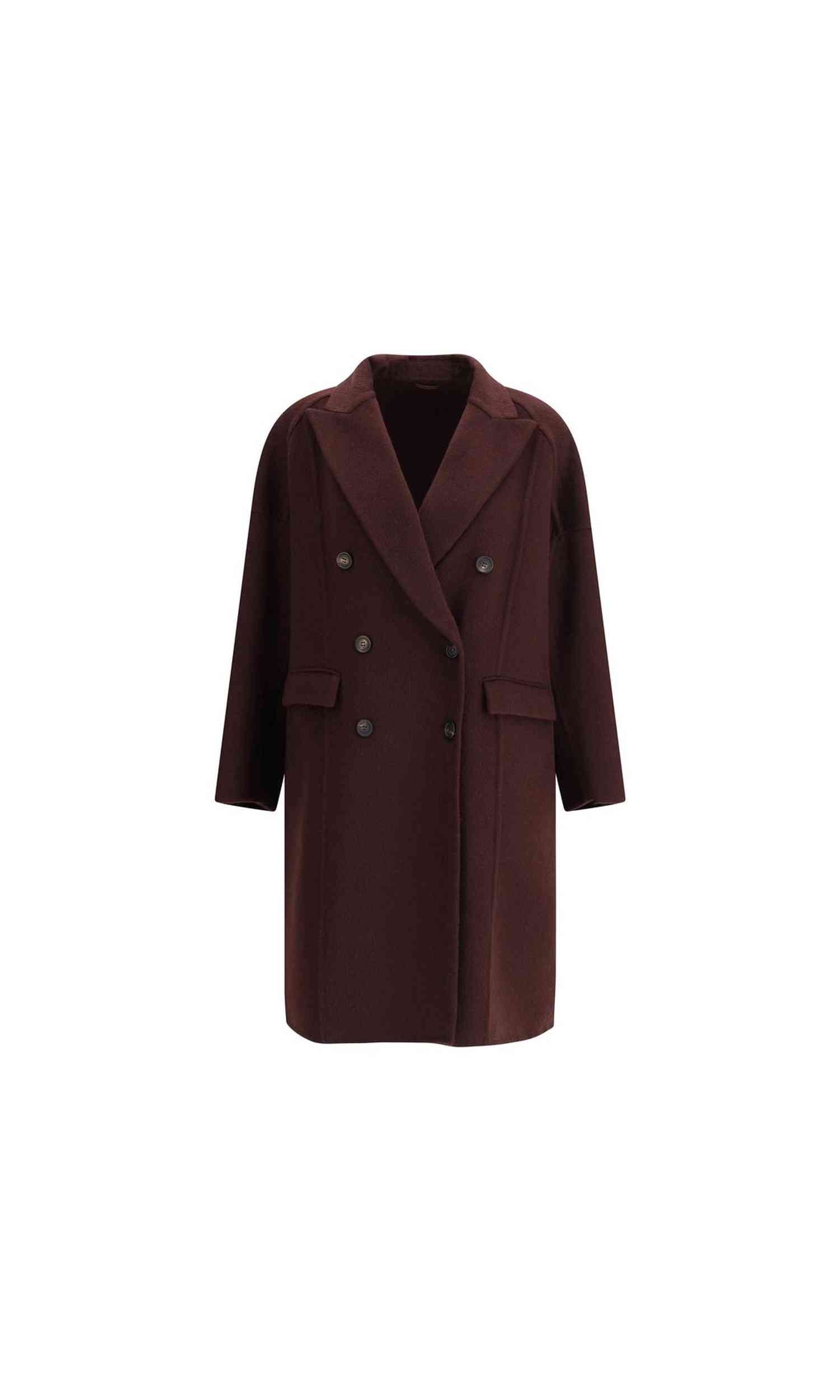 Brunello Cucinelli Double Breasted Coat Glam Steals