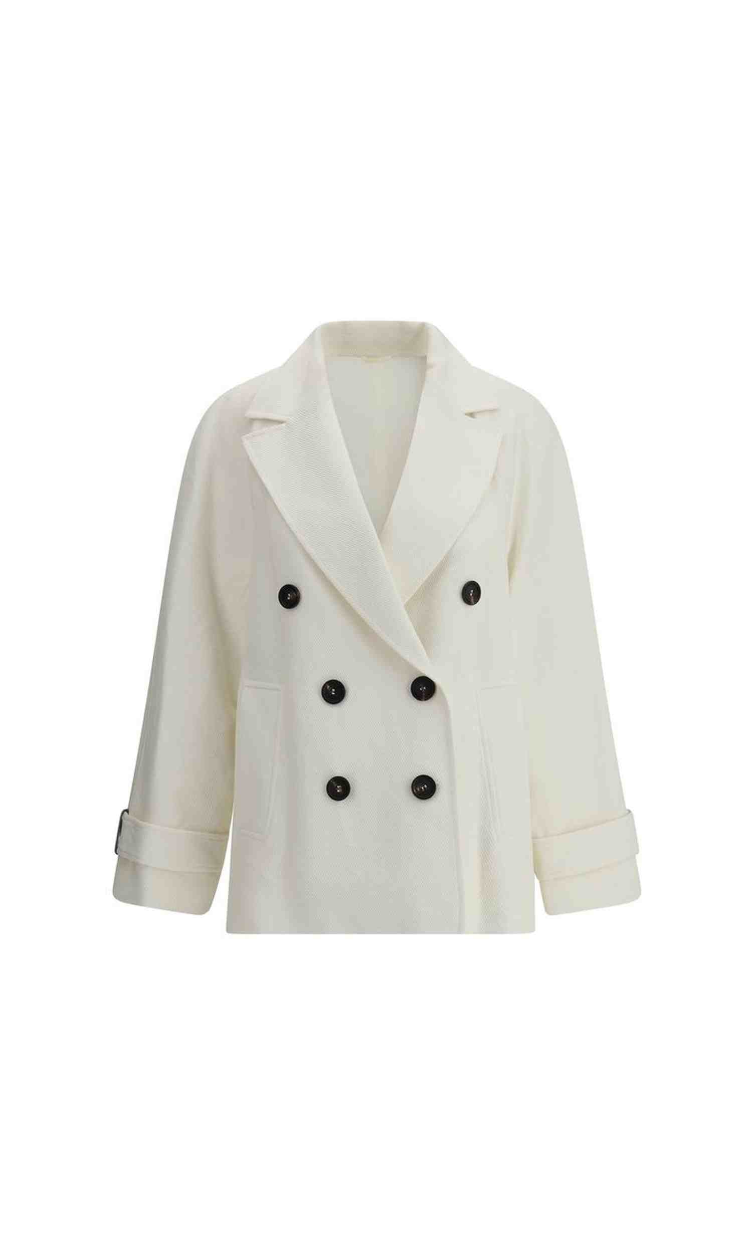 Brunello Cucinelli Double-Breasted Jacket Glam Steals