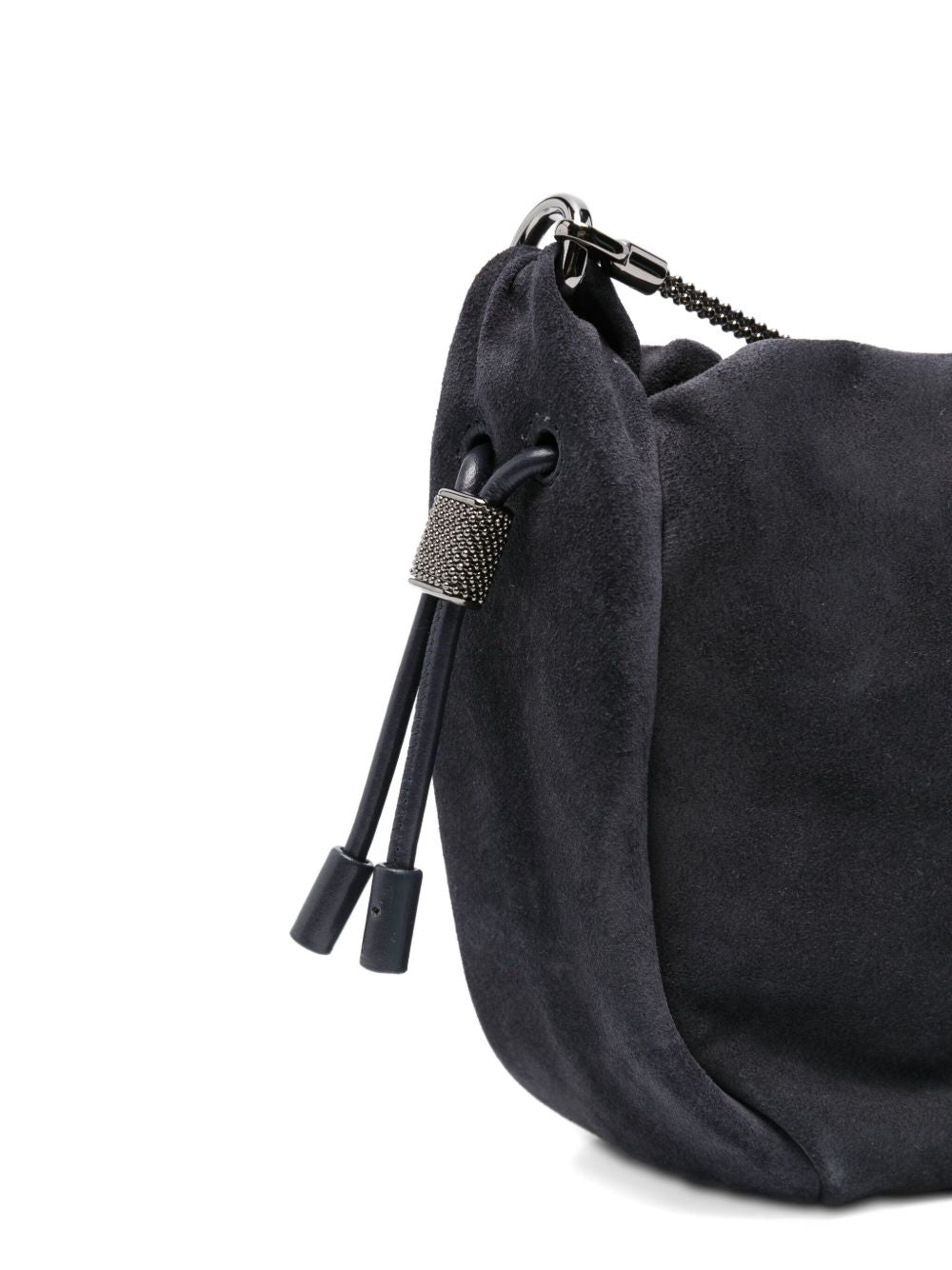 Brunello Cucinelli Drawstring Chain Strap Cross Body Bag Glam Steals