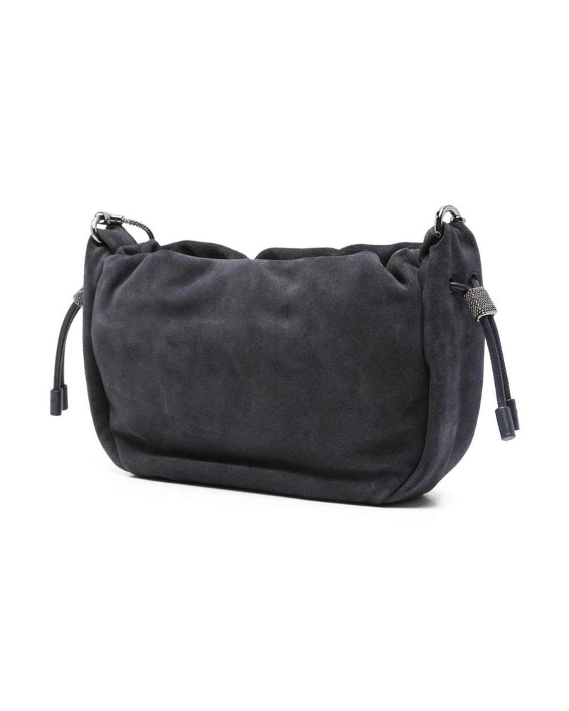 Brunello Cucinelli Drawstring Chain Strap Cross Body Bag Glam Steals