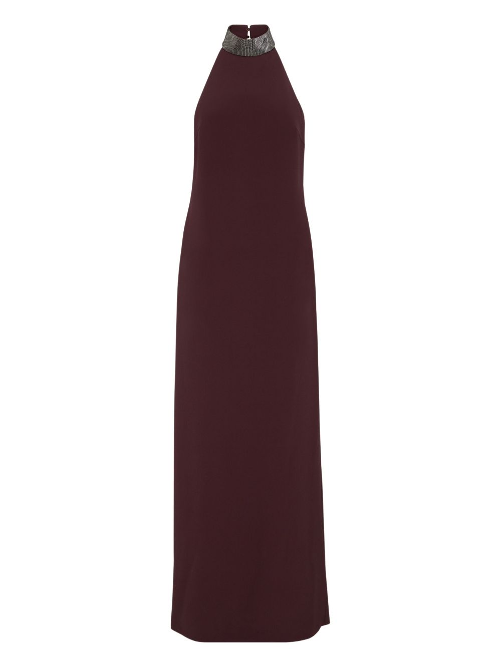 Brunello Cucinelli Dress Bordeaux Glam Steals