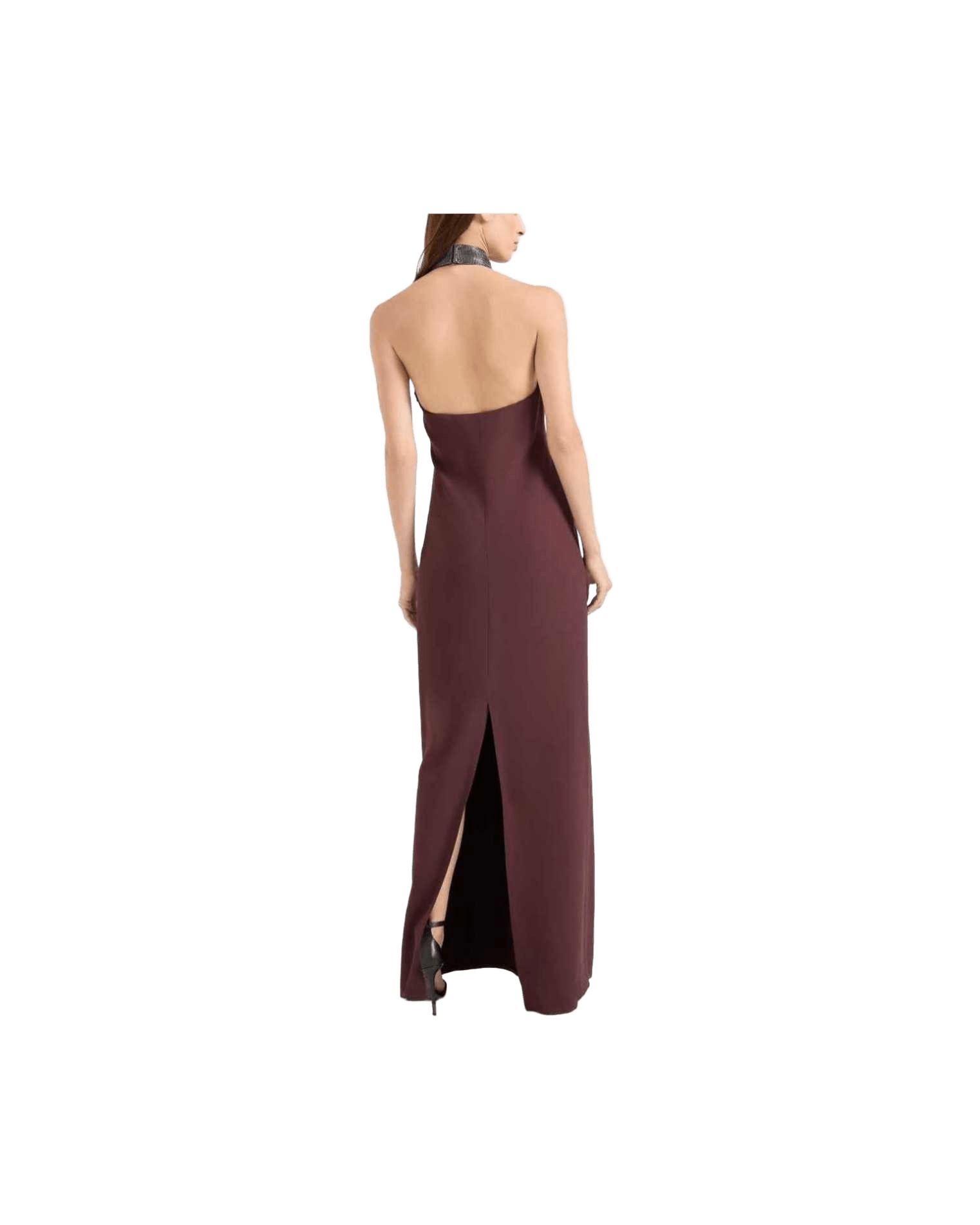 Brunello Cucinelli Dress Bordeaux Glam Steals