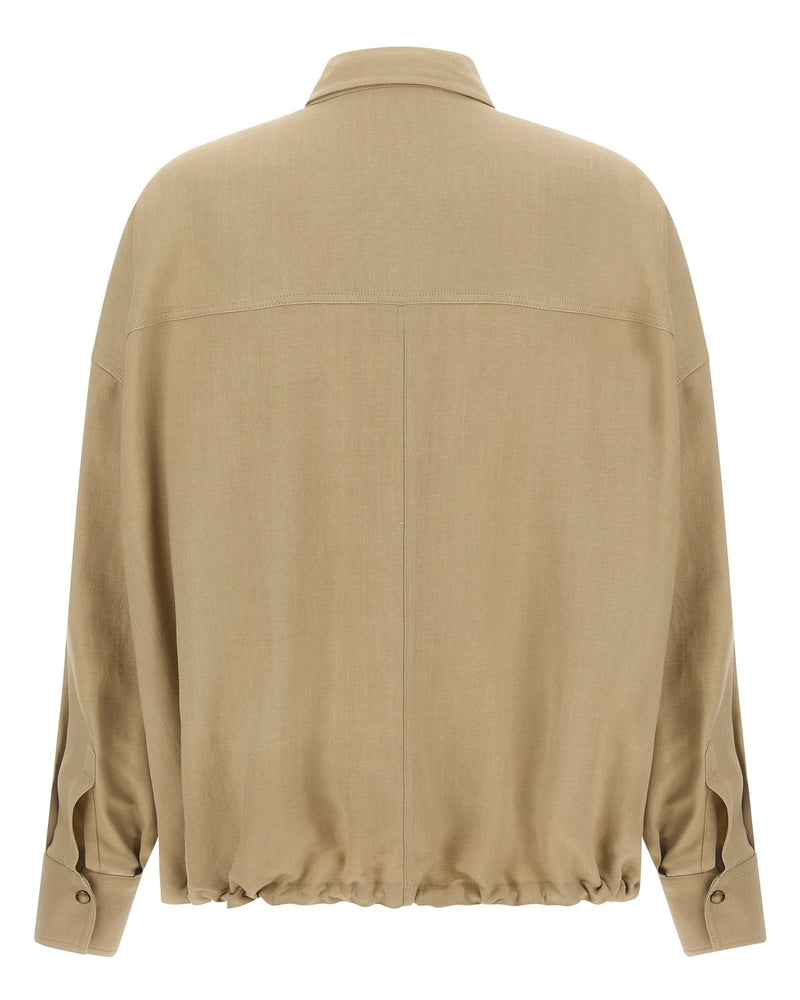 Brunello Cucinelli Fluid Twill Shirt Glam Steals