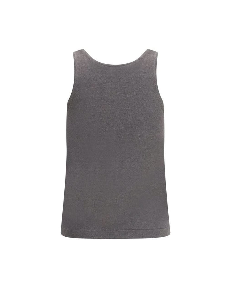 Brunello Cucinelli Gray Cashmere Top Glam Steals