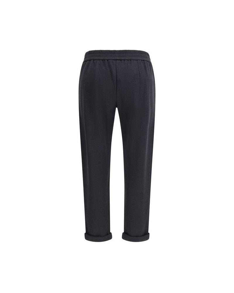 Brunello Cucinelli Gray Cotton Casual Pant Glam Steals
