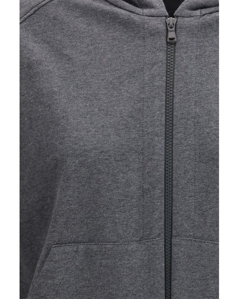Brunello Cucinelli Gray Cotton Sweatshirt Sweatshirts