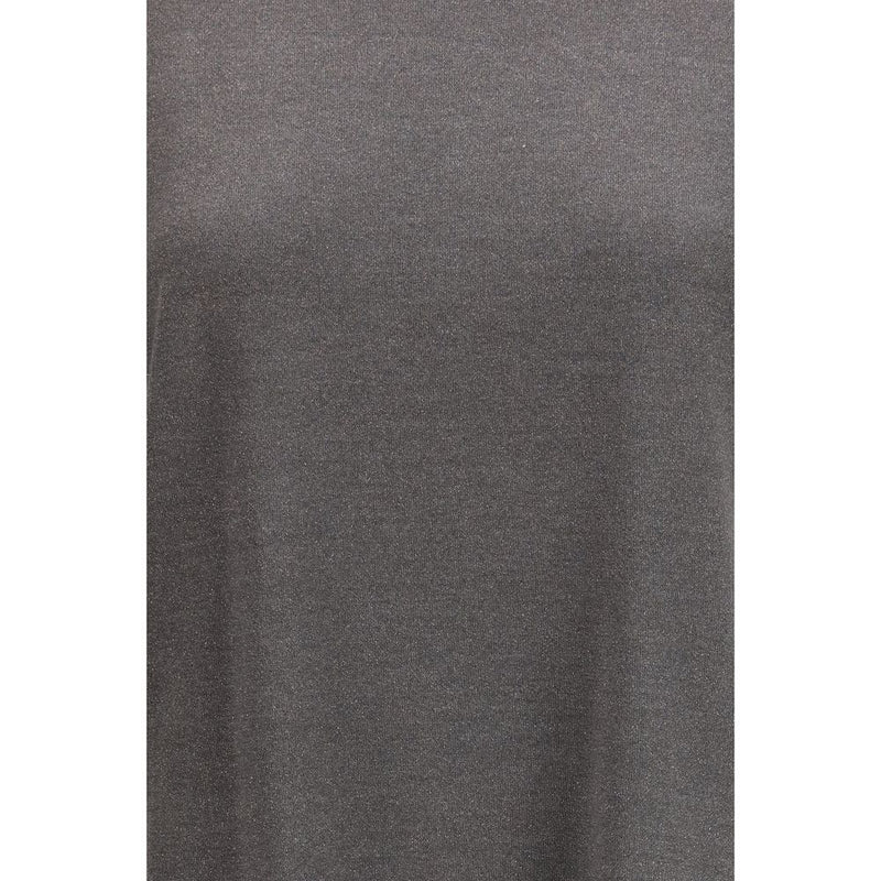 Brunello Cucinelli Gray Nylon T-shirt Glam Steals