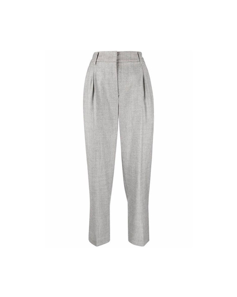 Brunello Cucinelli Gray Polyamide Cropped Pant Glam Steals